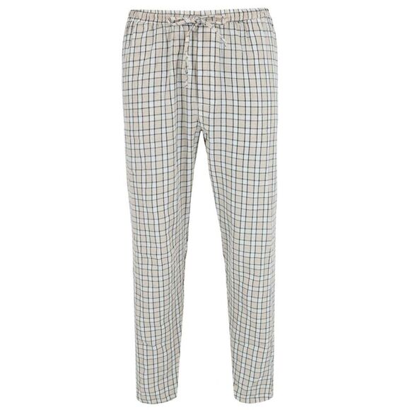 Ten West Apparel Men's Henley Short Sleeve and Plaid Pajama Pant Set - Picture 3 of 3